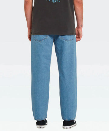 Volcom Modown Tapered Denim Jeans - Blue